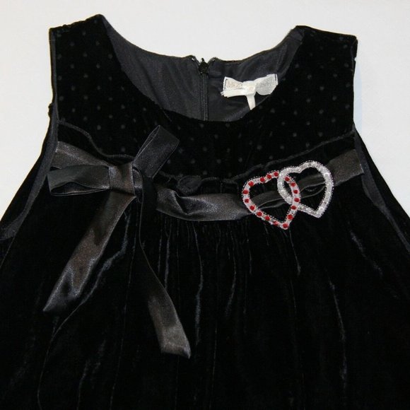 MONNALISA*Black Velvet Dress**Age 10**$271 - Picture 5 of 10
